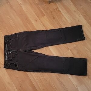 Dovetail Workwear Relaxed Leg Workpants Day Construct Brown Canvas